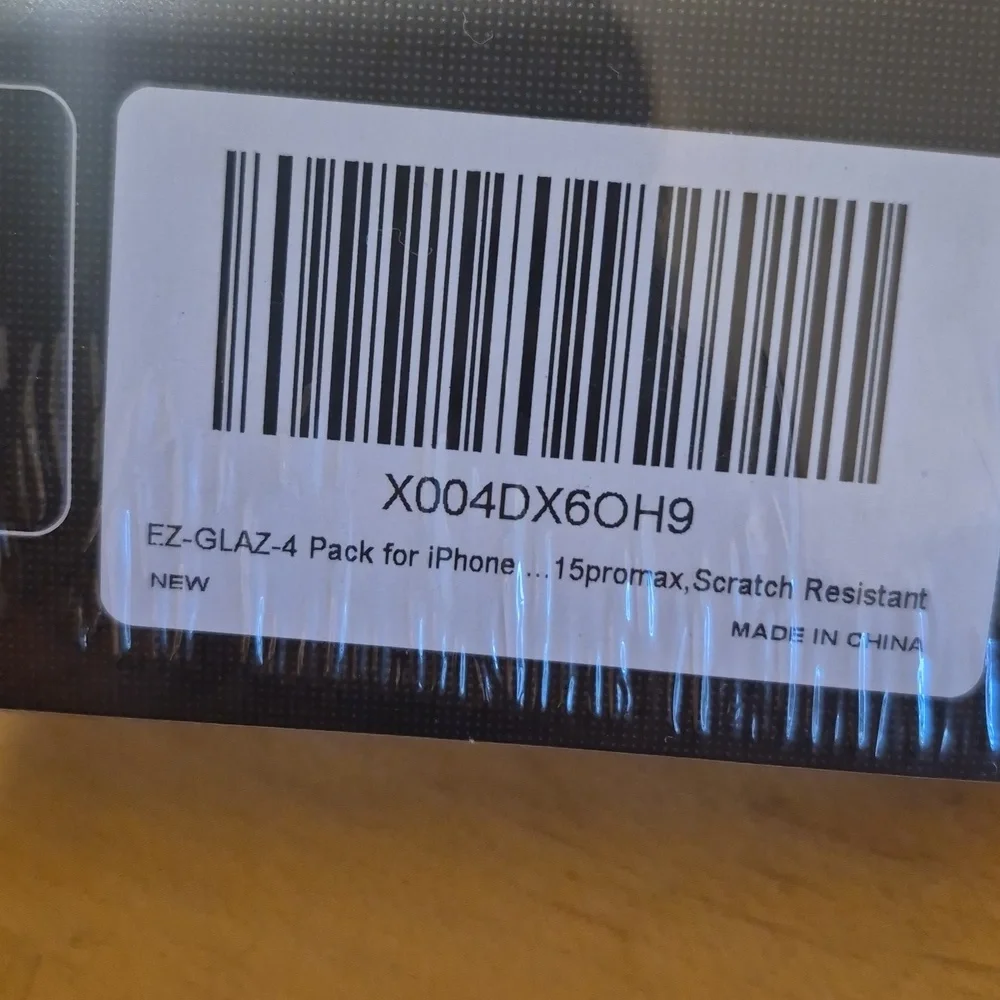 EZ-GLAZ Privacy 4 Pack iPhone 15 ProMax 6.7